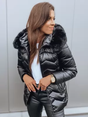 Dámská bunda DSTREET TY3058 ČERNÁ