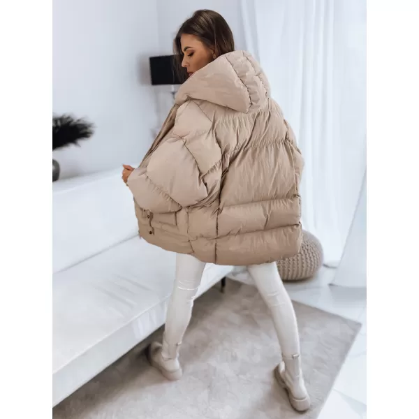  Dámská jarní bunda DSTREET TY3244 BÉŽOVÁ 