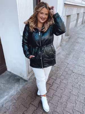 Dámský kabát DSTREET TY2971 ČERNÁ