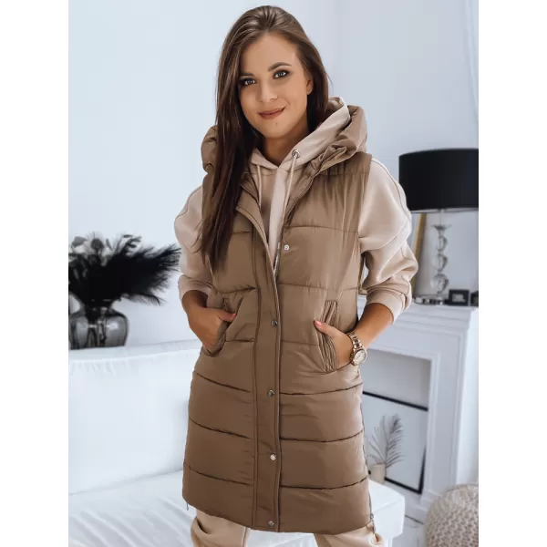  Dámská vesta DSTREET TY3131 KHAKI 
