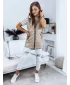 Dámská vesta DSTREET TY3214 BÉŽOVÁ