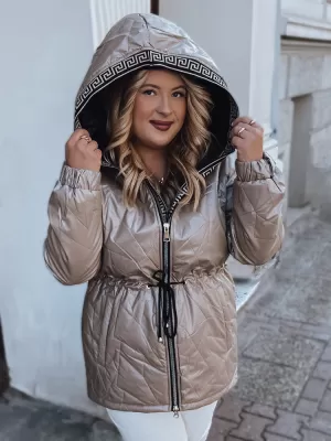 Dámský kabát DSTREET TY2970 BÉŽOVÁ