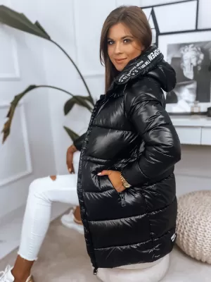 Dámský kabát DSTREET TY3012 ČERNÁ
