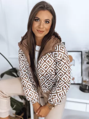 Dámská jarní bunda DSTREET TY3007 BÉŽOVÁ