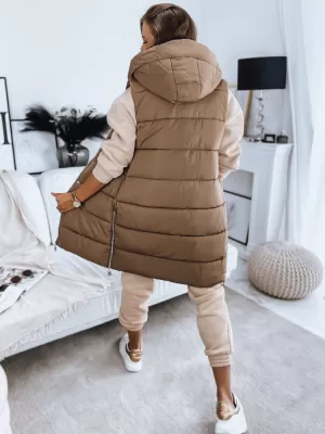 Dámská vesta DSTREET TY3131 KHAKI