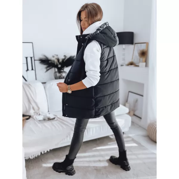  Dámská vesta DSTREET TY3297 ČERNÁ 