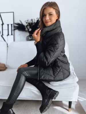 Dámská jarní bunda DSTREET TY3141 ČERNÁ