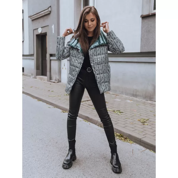  Dámská jarní bunda DSTREET TY2348 ZELENÁ 