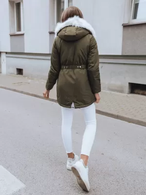 Dámská jarní bunda DSTREET TY2329 ZELENÁ