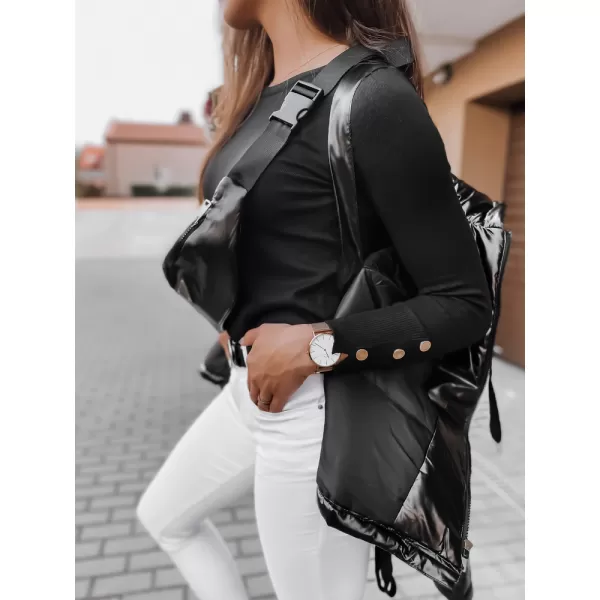  Dámská jarní bunda DSTREET TY2310 ČERNÁ 