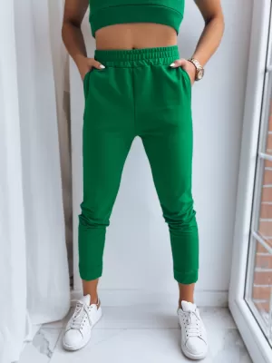 Dámské kalhoty DSTREET MY HONEY UY1414 ZELENÁ