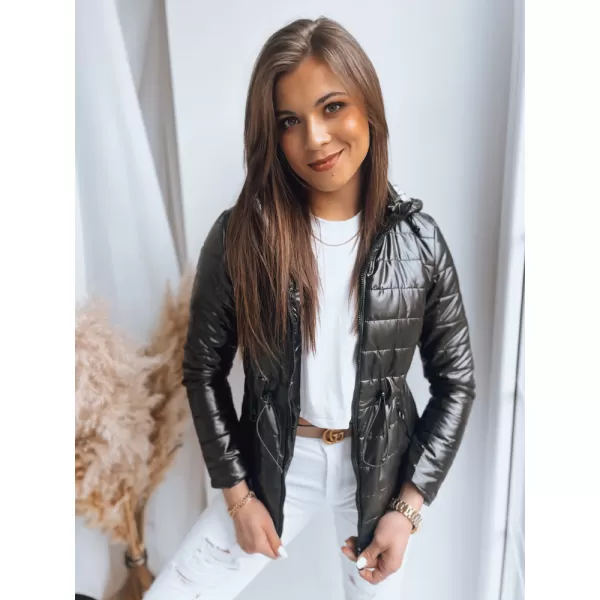 Dámská jarní bunda DSTREET AREZZO TY3595 ČERNÁ 