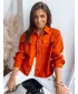 Dámská jarní bunda DSTREET SILLY LILLY TY3605 ORANŽOVÁ