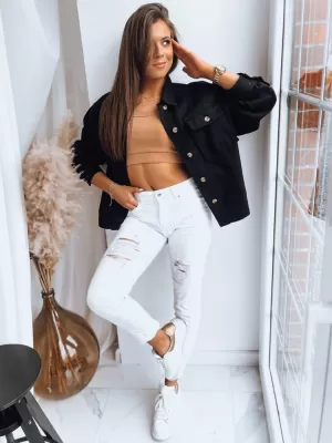 Dámská jarní bunda DSTREET SILLY LILLY TY3606 ČERNÁ