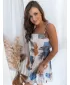 Dámské šaty DSTREET SHINE EY2296 KRÉMOVÁ