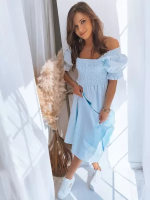 Dámské šaty DSTREET DALINA EY2288 MODRÁ