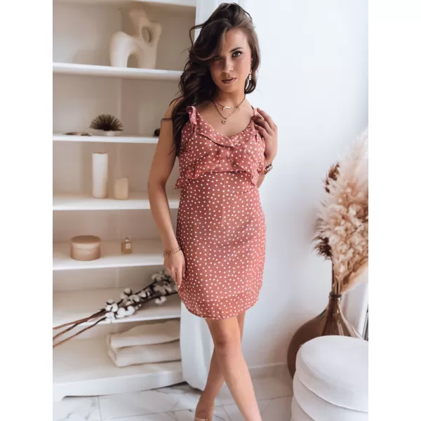  Dámské šaty DSTREET LEILA EY2319 RŮŽOVÁ 