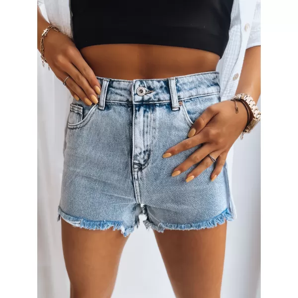  Dámské kraťasy DSTREET PALOMA PARADISE SY0309 SVĚTLE MODRÁ 