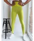 Dámské legíny DSTREET HEALTHKICK UY1474 ŽLUTÁ