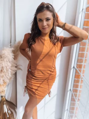 Dámské šaty DSTREET MIMOSA EY2285 ORANŽOVÁ