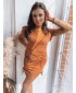 Dámské šaty DSTREET MIMOSA EY2285 ORANŽOVÁ