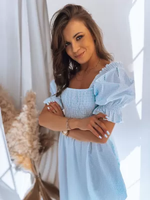 Dámské šaty DSTREET DALINA EY2288 MODRÁ
