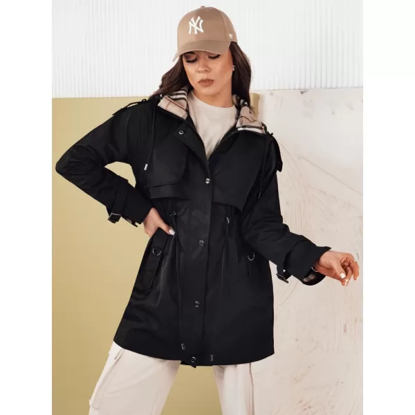  Dámská parka DSTREET MOZA TY4285 ČERNÁ 
