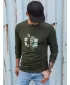 Pánská mikina DSTREET BX5351 KHAKI