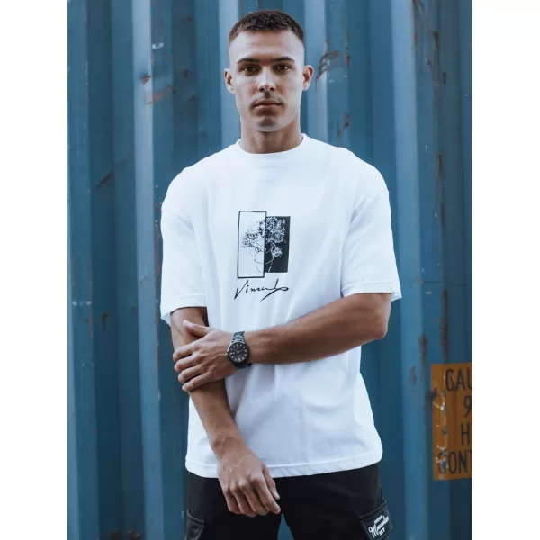 Pánské triko DSTREET RX5525 BÍLÁ 