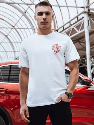 Pánské triko DSTREET RX5490 BÍLÁ