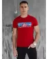 Pánské triko DSTREET RX5553 ČERVENÁ