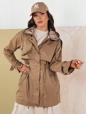 Dámská parka DSTREET MOZA TY4284 BÉŽOVÁ