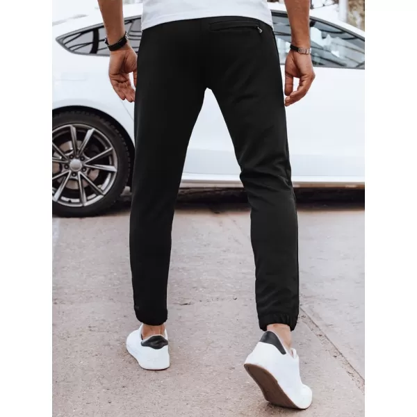  Pánské kalhoty DSTREET UX4263 ČERNÁ 