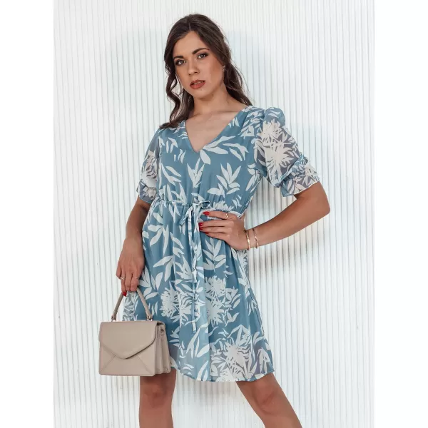  Dámské šaty DSTREET RIVIERA EY2494 MODRÁ 