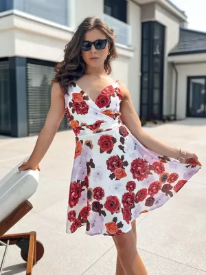 Dámské šaty DSTREET LUMINA EY2488 BÍLÁ