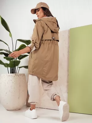 Dámská parka DSTREET MEROY TY4289 BÉŽOVÁ