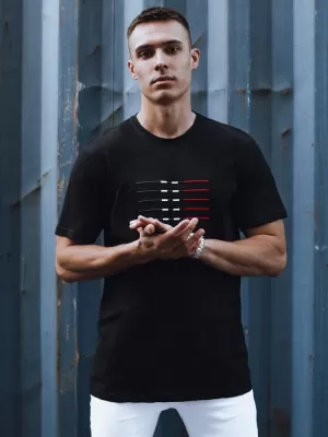 Pánské triko DSTREET RX5570 ČERNÁ