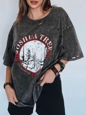 Dámské triko DSTREET JOSHUA RY2630 TMAVĚ ŠEDÁ