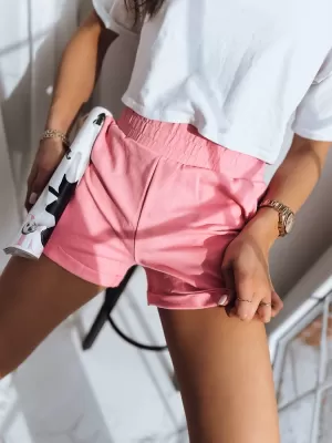 Dámské šortky DSTREET KAKKI SY0275 RŮŽOVÁ
