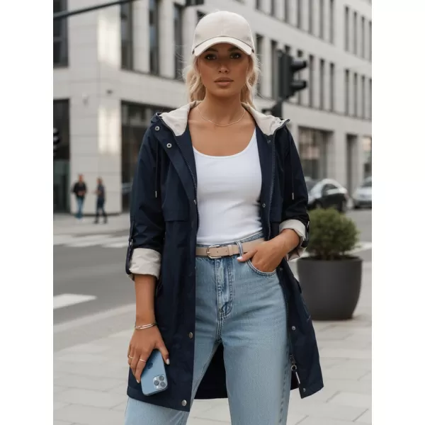  Dámská parka DSTREET MEROY TY4291 TMAVĚ MODRÁ 