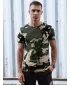 Pánské triko DSTREET RX5599 KHAKI