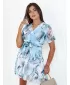 Dámské šaty DSTREET CHICLOVE EY2518 SVĚTLE MODRÁ
