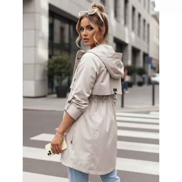  Dámská parka DSTREET MEROY TY4287 SVĚTLE ŠEDÁ 