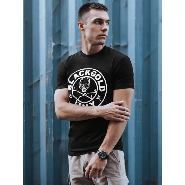  Pánské triko DSTREET RX5584 ČERNÁ 