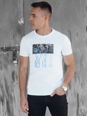 Pánské triko DSTREET RX5544 BÍLÁ