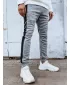 Pánské tepláky DSTREET UX4196 SVĚTLE ŠEDÁ