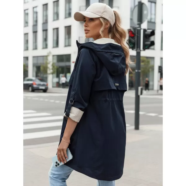  Dámská parka DSTREET MEROY TY4291 TMAVĚ MODRÁ 