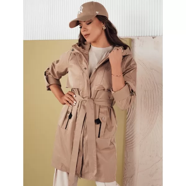  Dámská parka DSTREET NOLES TY4282 BÉŽOVÁ 