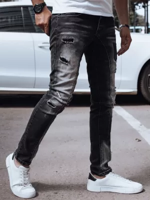 Pánské džíny DSTREET UX4298 ČERNÁ