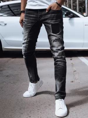 Pánské džíny DSTREET UX4298 ČERNÁ